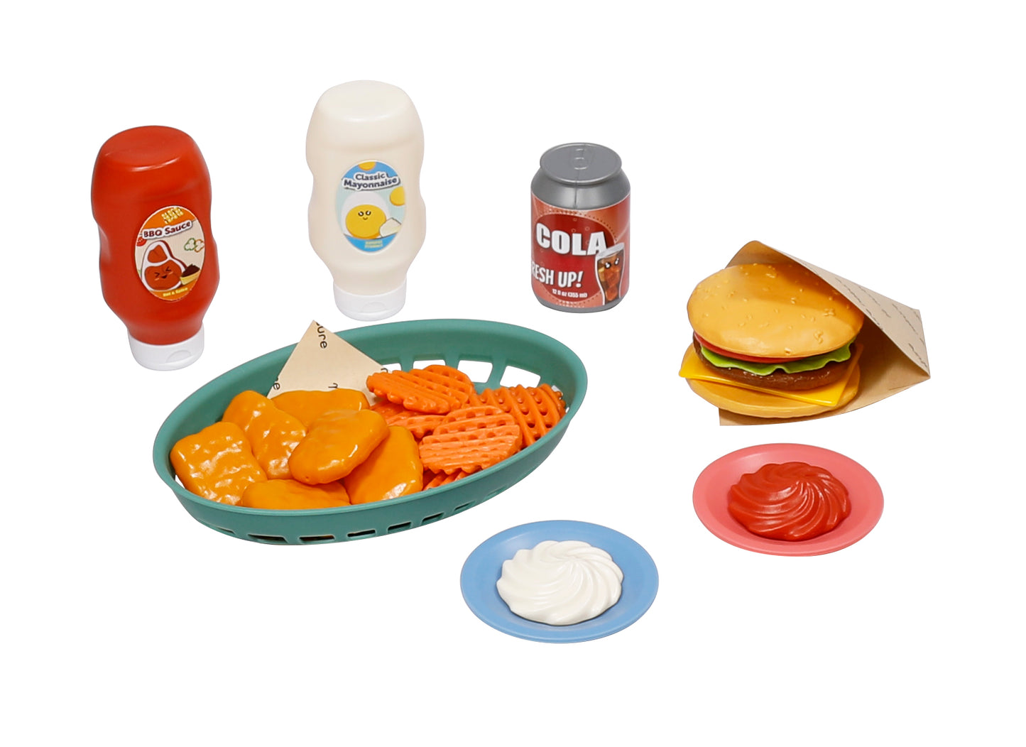 NurtureNature Biodegradable Burger Play Set