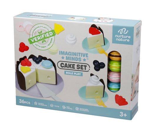 NutureNature Biodegradable Cake Play Set