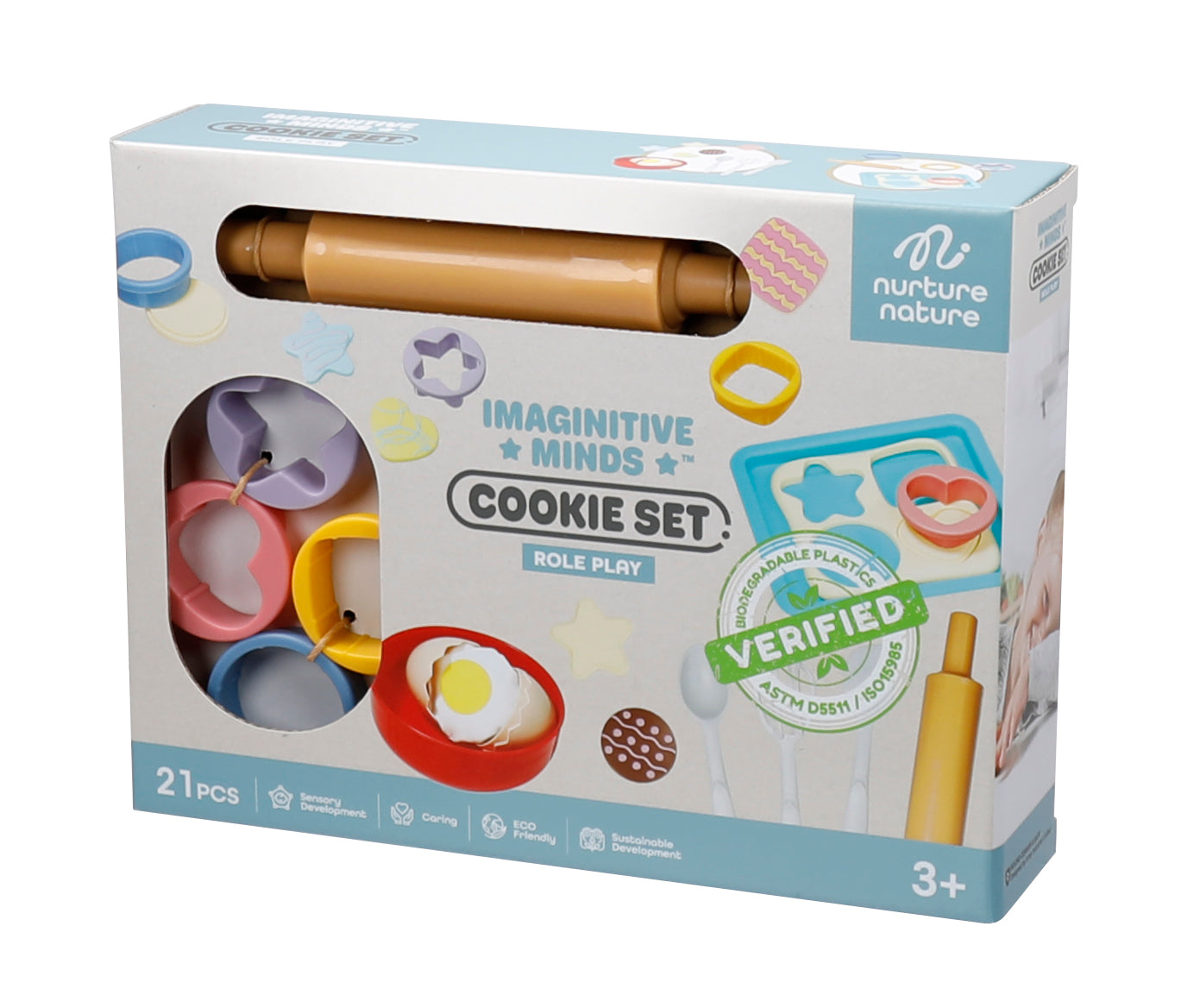 NurtureNature Biodegradable Cookie Play Set