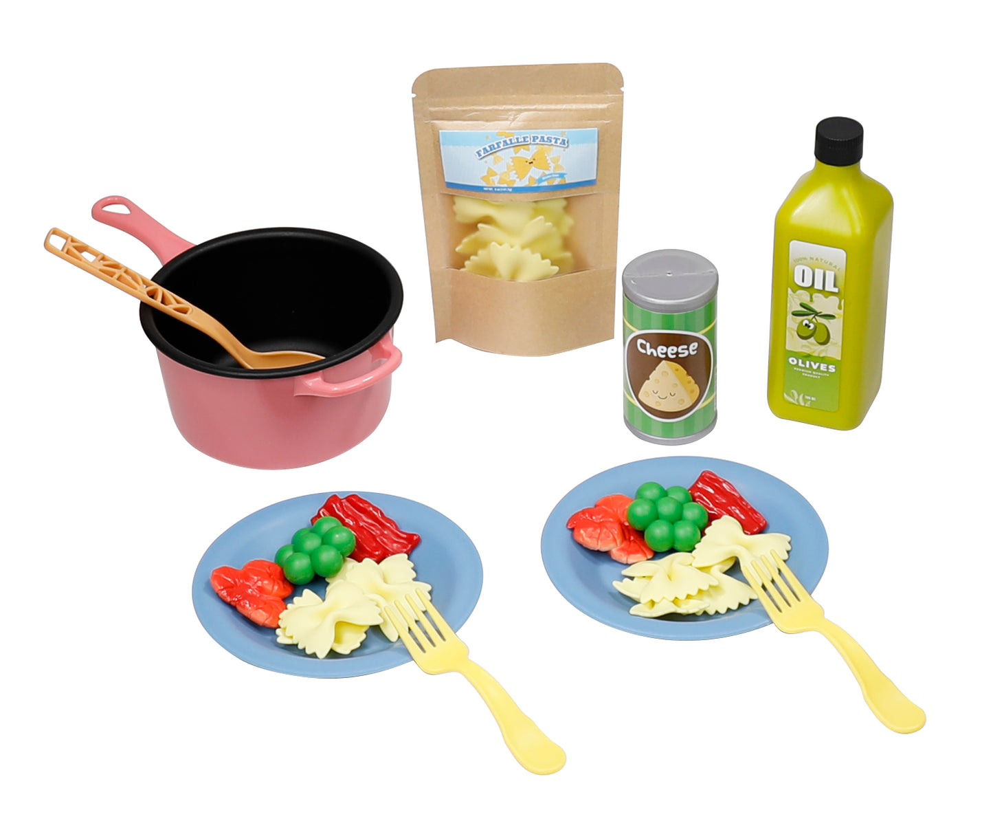 NurtureNature Biodegradable Farrfalle Play Set