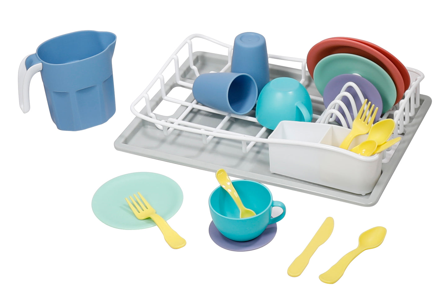 NurtureNature Biodegradable Dish Drainer Play Set